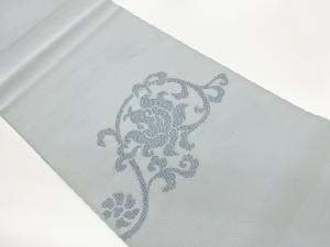 綴れ花々模様織出し名古屋帯